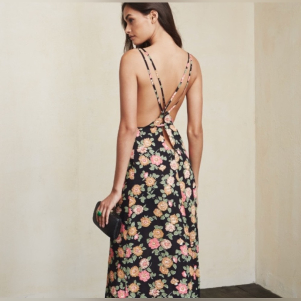 Reformation Eloise Vine floral maxi dress size S beautiful and sexy